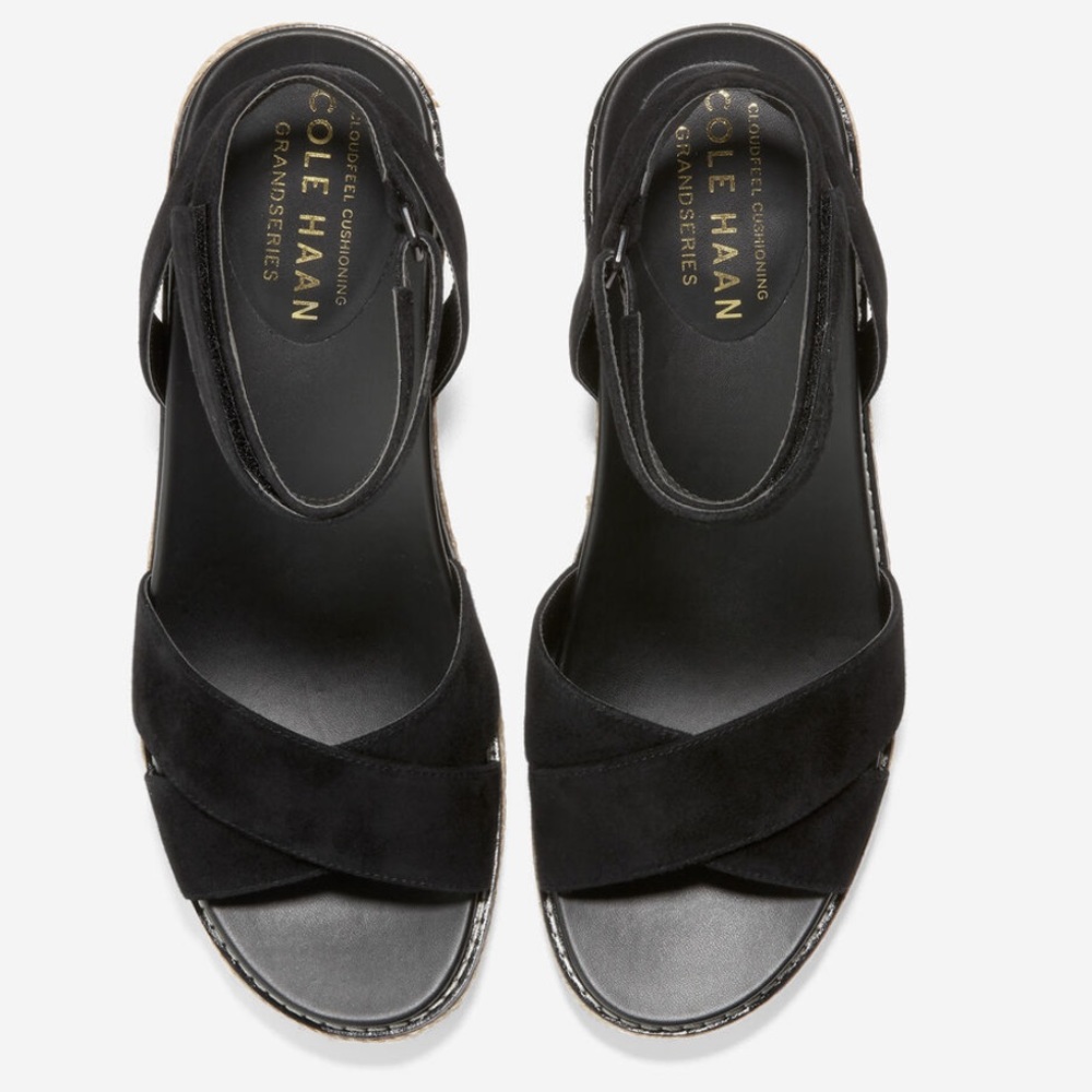 Cole Haan Cloudfeel Espadrille Wedge Sandal